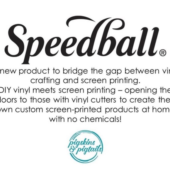 Speedball Beginner Screen Printing Craft Vinyl Kit - Picture 5 of 5